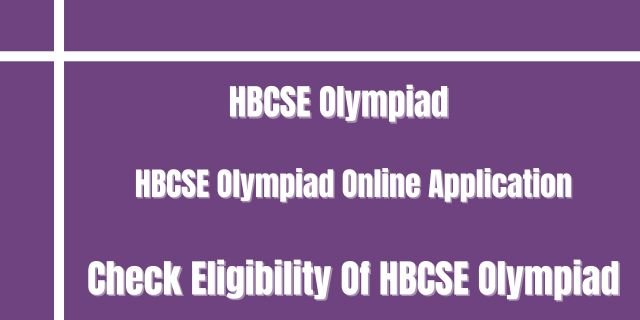 HBCSE Olympiad