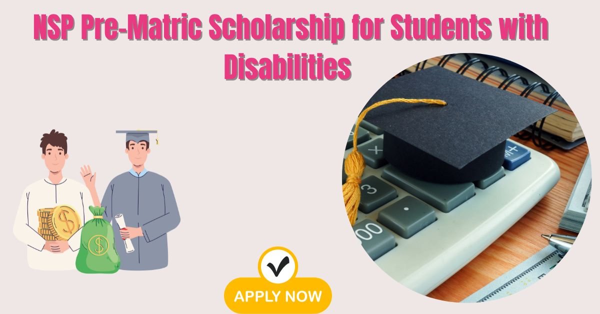 NSP Pre-Matric Scholarship for Students with Disabilities