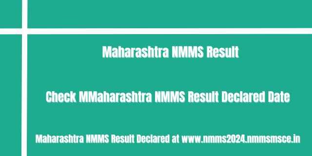 Maharashtra NMMS Result